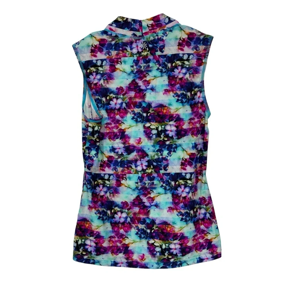 Athleta Floral Fade Rashguard